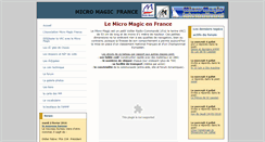 Desktop Screenshot of micro-magic.fr
