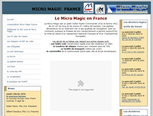 Tablet Screenshot of micro-magic.fr